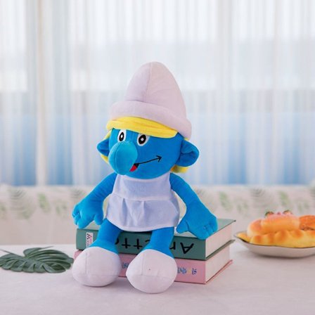 Smurf Plysj Leke Dukke Arn Dukke B