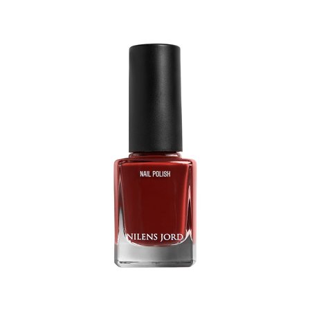 Nilens Jord Nail Polish 7642 Maroon Red, Makeup, Neglelak, Farvede Lakker