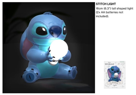 DISNEY - Stitch - 3D lampa 16cm