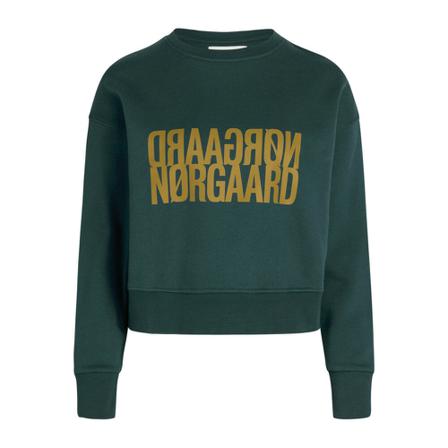Mads Nørgaard tilvina Sweatshirt 201080 Grøn, Dame Sweatshirts