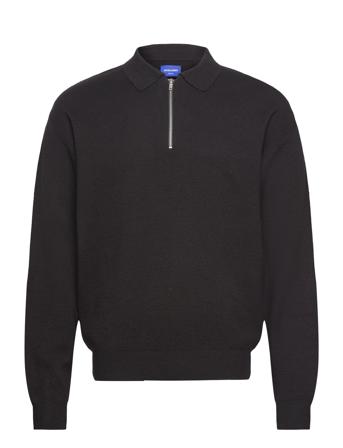 Jorray Knit Ls Polo Black Jack & J S