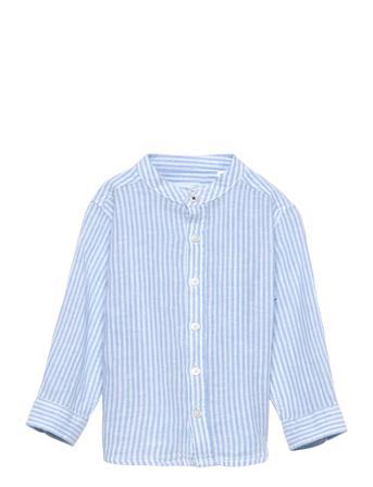 Formb Skjorte Blå Mango