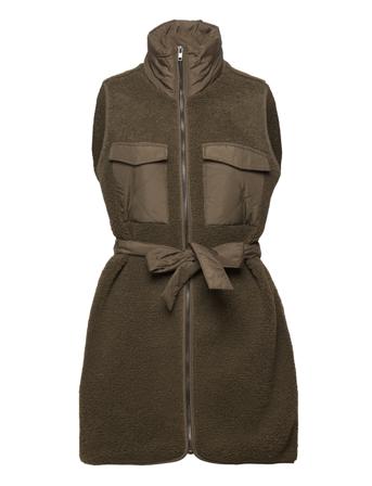 B. Copenhagen Waistcoat Outerwear Vests Padded Vests Grøn Brandtex