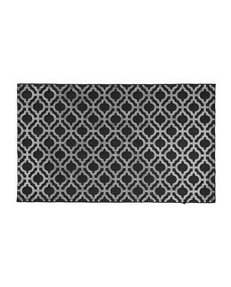 Dörrmatta Nottingham Svart - 45x75 cm - Linea
