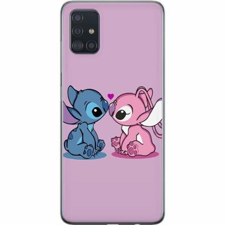 Samsung Galaxy A51 Genomskinligt Skal Lilo And Stitch
