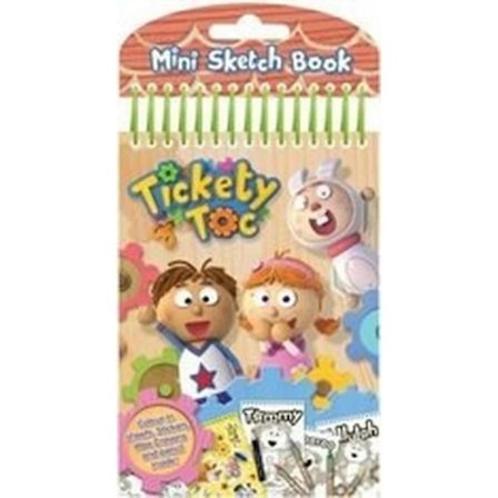 Tickety Toc Mini Skissblock Mini Flerfärgad