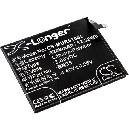 Batteri till SmartPhone, Mobil för Xiaomi Redmi 5