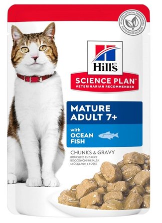 Hill's Science Plan Gatto Mature Adult 7+ Al Pesce Oceanico
