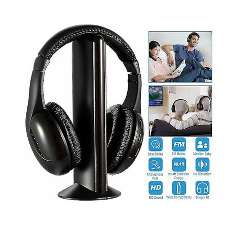 5-i-1 trådlös Ph med FM-radio trådlös övervakning för TV/PC/MP3-CD-DVD Ny