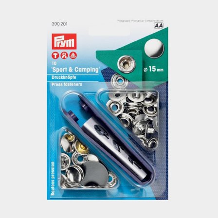 Prym tryckknappar RF Ø15 mm, 10 st