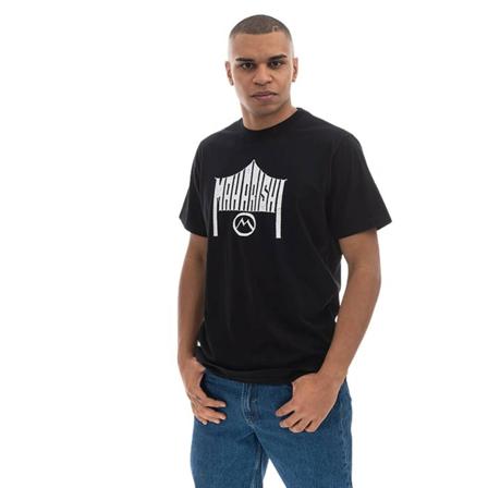 Maharishi T-Shirts , Zwart , Heren , Maat: L