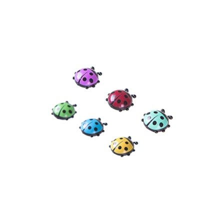 Kjøleskapmagnet - Marihøner - 6 stk