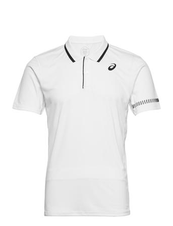 Court M Polo Shirt Polos Short-sleeved Valkoinen Asics
