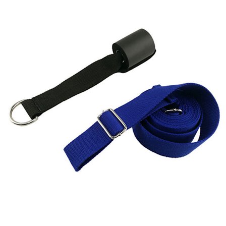 Strikkebånd Fascia Strikker Yoga Strekk Ring Strikkebånd Yoga Stropper Fysioterapi Rehabiliteringstrening, (Marineblå)