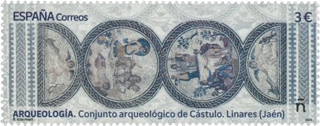 Spanien - Arkæologiske udgravninger ved Castulo - Postfrisk frimærke