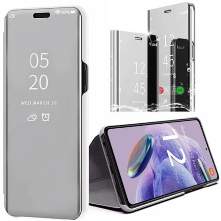 Fodral till Xiaomi Redmi Note 12 Pro+ 5G-Note 12 Pro Plus 5G - Silver Helkropp Anti-Scratch