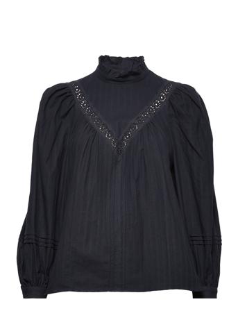 Top Bluse Langærmet Navy See By Chloé