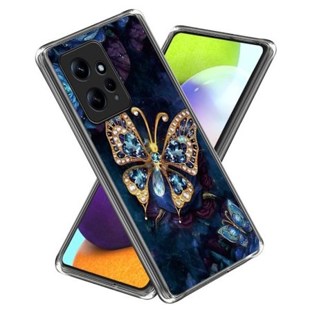 Deco Xiaomi Redmi Note 12 skal - Smycken Fjäril