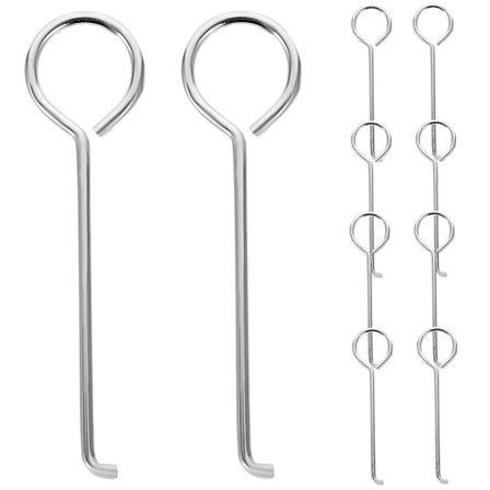 50 kpl Viemärin Nostokoukku Lattiakaivon Ristiritilän Koukut Nostokoukut Lattiakaivon Poistotyökalu Kylpyhuoneeseen{DB}