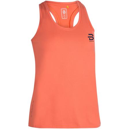 Bjørn Dæhlie Women's Singlet Gear Women Short sleeved fitness sweater Orange M