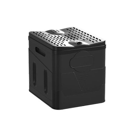 Bærbart Sammenleggbart Toalett for Campingreiser Sammenleggbart Bil Nødtoalett Gjenbrukbart Toalett Mobiltoalett