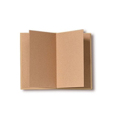 Fotoalbum Fotoopbevaring Corner Sticker Album BRUN