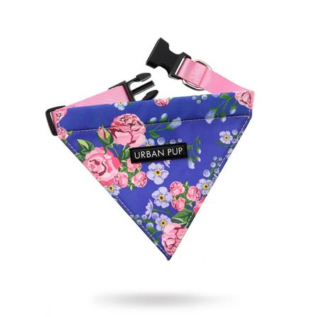 Floral Burst Bandana - Scarfes, Charms & Halsbandssmycken, Draglinor, Läder- & Textilhalsband på Doggie.se