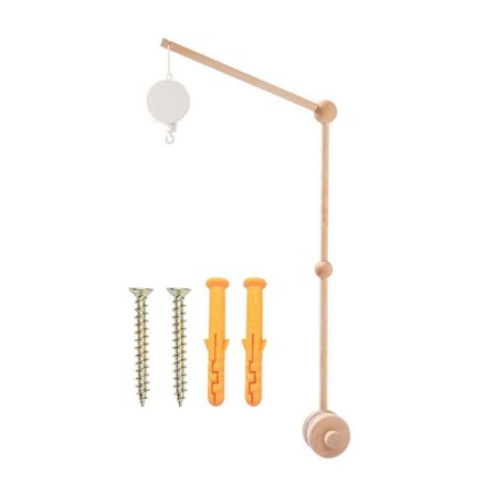 Baby Seng Klokker Stativ Tre Mobilholder for Barnesenger Tilbehør og Underholdning Flerfarget