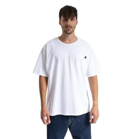 Edwin, Koszulka Oversized Pocket I027938 Biały, Mężczyzna, Rozmiar: S