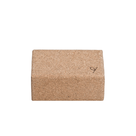 Yogiraj Yoga Block Cork, Large Sporttillbehör Unisex Brun