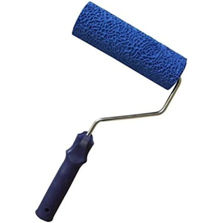 7 Tommer Præget Rulle Træbark Print Tekstur Rulle Kunsttryk Form Træbark Præget Rulle