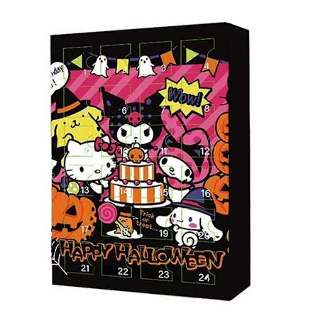 Halloween Sanrio Adventskalender 2024, Halloween 24 Dagers Nedtelling Adventskalender Gave Til Barn