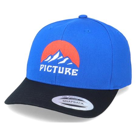 Picture - Blå adjustable Caps - Meadow Bb C Blue Adjustable @ Hatstore