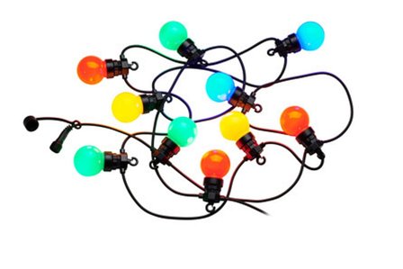 Sirius Lucas suppleringssæt 10 lys Multifarvet Pærer, Tøj & Bolig, Lys & Lamper, Lyskæder