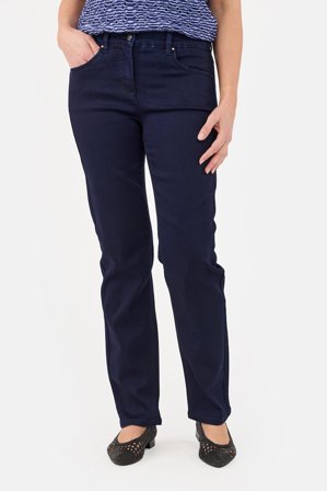 Brandtex - Ingrid Jeans - Navy - Straight Fit