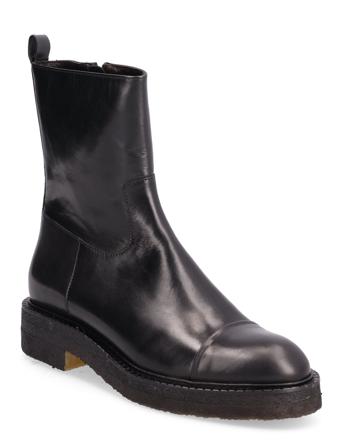 Boots A3112 Shoes Boots Ankle Boots Ankle Boot - Flat Sort Billi Bi