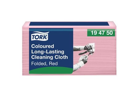TORK Rengöringsduk Premium W8 röd 40/fp - Lyreco - Städ och hygien - Städdukar och diskdukar - Städdukar - Alltork