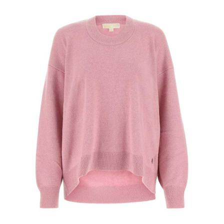 Michael Kors Round-neck Strik Pink, Dame Striktrøjer