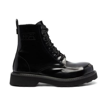 Kenzo, Lace-Up Boots Czarny, Mężczyzna, Rozmiar: 43 EU