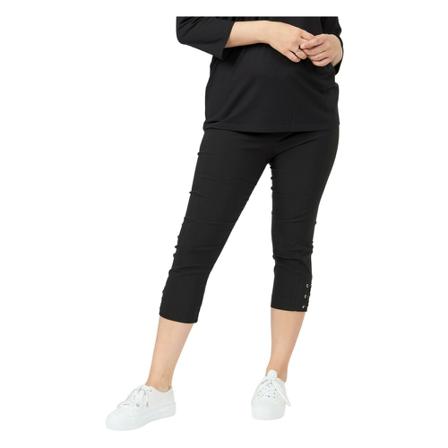 Pont Neuf Lea Bukser Sort, Dame Bukser, Størrelse: 8XL