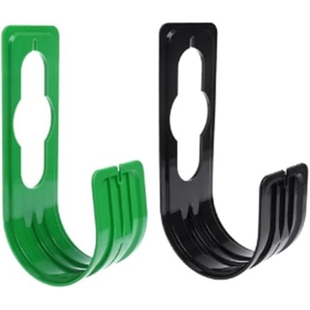 2 stk. Slangeholder Hængende Plastik Have Slange Hængende Tilbagetrækkelig