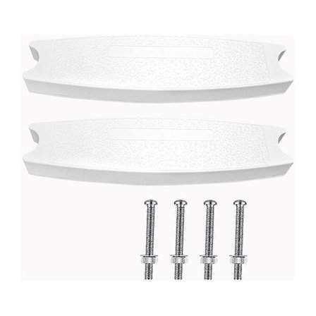 2-pack Universal Poolsteg Ersättning, 18 tum Kraftig Gjuten Plast Stege till Pool (FMY)-XF21-