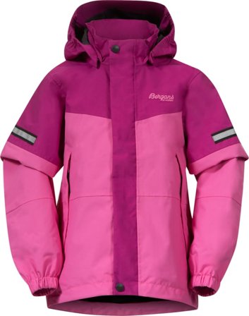 Bergans Kids' Lilletind Jacket Children shell jackets Pink 86