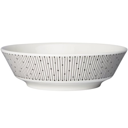 Arabia Mainio skål, 17 cm, sarastus - Sort/hvid | KitchenOne
