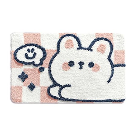 Tervetuloa söpö printti ovimatto ulkokäyttöön liukumaton imukykyinen lattiamatto sisäänkäynnin ovimatto terassille, kotiin,(tyyli:tyyli 3;)