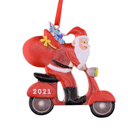 Julgåva till henne Gåva till jul Resin Hänge Julgransdekoration