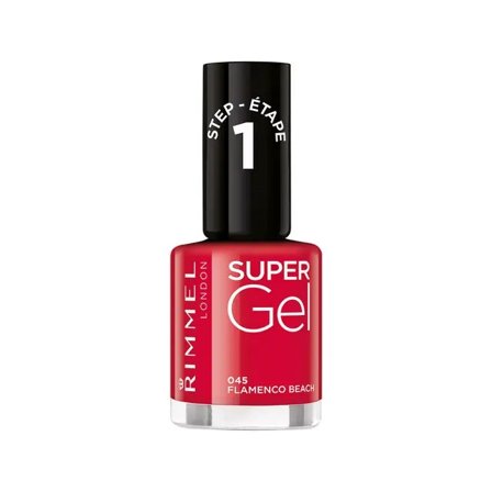 Rimmel Smalto Unghie Super Gel Colore 045 Flamenco Beach 12ml