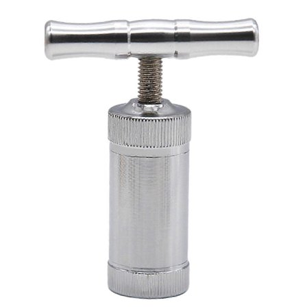 Ingefärspress Ergonomiskt Handtag Avtagbar Hög Hållfasthet Läcksäker Lätt att Pressa Mångsidig Zinklegering T-Formad Vitlökspress Pressverktyg Bar 