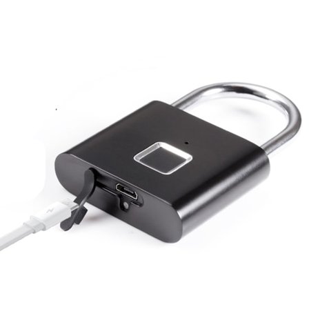 Praktiskt H ngl s med Fingeravtryck Sensor