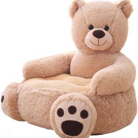 Barns plysj sofa sete barnestol komfort lenestol dyresofa sete KLB